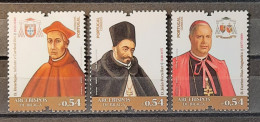 2021 - Portugal - MNH - Archbishops Of Braga - 5th Group - 3 Stamps + Block Of 1 Stamp - Nuovi
