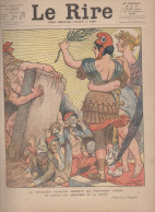 Revue LE RIRE    N°6 Du 8 Fevrier 1919    Couverture LEANDRE   (CAT4087Q) - Humor