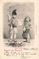 Salutari Din Romania * 1902 * Portul National * Romania Roman Roumanie - Roumanie