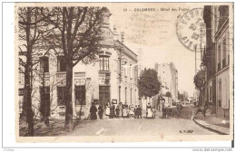 Hauts De Seine * 92 * CPA COLOMBES - Hôtel Des Postes - Très Animée. - Colombes