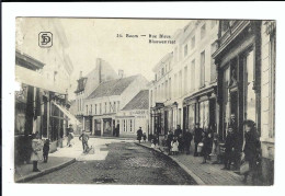 36. Boom  -    Blauwestraat  Rue Bleue   1915 DEUTSCHES REICH Stempel (toestand Zie Scans) - Boom