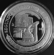 MEXICO 1999 $10 SECOND MILLENNIUM 2 Oz. .999 Silver Coin, PROOF State See Imgs., Nice, Rather Scarce - Mexique