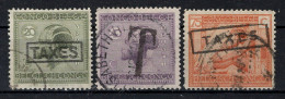 Belg. Congo: Strafportzegels  Gestempeld - Used Stamps