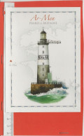 AR MEN PHARE DE BRETAGNE FRANCE  CARTE  NEUVE  VOIR SCAN POUR ETAT - Lighthouses