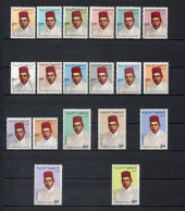 MAROC N°  534 à 552     NEUFS SANS CHARNIERE  COTE 40.50€     ROI HASSAN II - Marokko (1956-...)