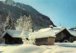 *CPM - Vieux Chalets Sous La Neige - Fotografia