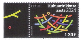 The Cultural Diversity Year 2024 Estonia MNH Stamp  Mi 1104 - Estonia