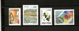 Argentina  1988-90  .-  Y&T  Nº  1647-1648-1708-1733    ** - Unused Stamps