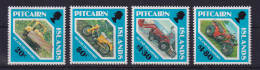 Pitcairn Islands 1991 Transport-Fahrzeuge Mi.-Nr. 383-386 Postfrisch ** - Pitcairn