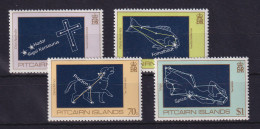 Pitcairn Islands 1984 Sternbilder Mi.-Nr. 251-254 Postfrisch ** - Pitcairninsel