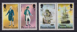 Pitcairn Islands 1976 200-Jahr-Feier Der USA  Mi.-Nr. 156-159 Postfrisch ** - Pitcairneilanden