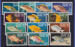 Pitcairn Islands 1984 Tropische Fische Mi.-Nr. 238-250 Postfrisch ** - Islas De Pitcairn