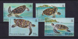 Pitcairn Islands 1986 Meeresschildkröten Mi.-Nr. 274-277 Postfrisch ** - Pitcairninsel