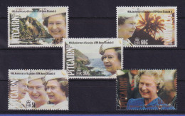 Pitcairn Islands 1992 Queen Elisabeth II. Mi.-Nr. 391-395 Postfrisch ** - Pitcairn Islands