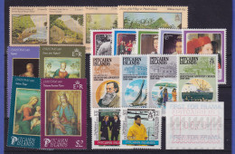 Pitcairn Islands Lot 20 Werte Postfrisch ** - Pitcairn Islands