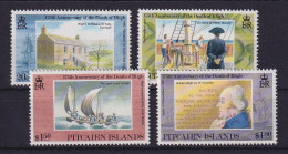 Pitcairn Islands 1992 - 175. Todestag Von William Bligh Mi.-Nr. 404-407 ** - Pitcairn