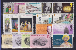 Pitcairn Islands Lot 19 Werte Postfrisch ** - Pitcairn