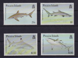 Pitcairn Islands 1992 Haie Mi.-Nr. 396-399 Postfrisch ** - Pitcairninsel