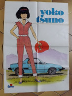 Maxi Poster.  " YOKO TSUNO "    R. LELOUP.  1980 - Plakate