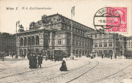 Wien * Tramways Tramway Tram , K. K. Hof Opernntheater * Vienne Autriche Austria Osterreich - Andere & Zonder Classificatie