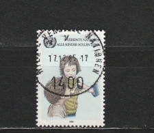 Nations Unies (Vienne) YT 53 Obl : Enfant Et Remède - 1985 - Gebruikt