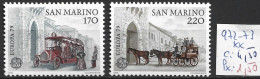 SAINT-MARIN 972-73 ** Côte 4.50 € - Unused Stamps