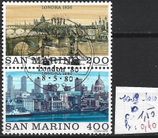 SAINT-MARIN 1009-10 Oblitérés Côte 1.50 € - Used Stamps
