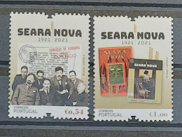 2021 - Portugal - MNH - 100 Years Of "Seara Nova" - Cultural Magazine - 2 Stamps - Unused Stamps