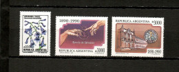 Argentina  1990  .-  Y&T  Nº  1725-1739/40    ** - Neufs