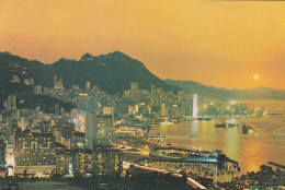 Hong Kong, View Of The Victoria Bay - China