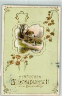 39743907 - Passepartout  Landhaus Blumen Im Golddruck Jugendstil  Verlag Erika Nr. 24296 - Other & Unclassified