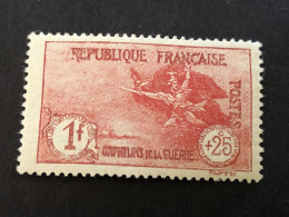 FRANCE Timbre 231 Orphelins, 1f + 25c Carmin, Neuf Avec Charnière, Cote 63€ - Nuovi