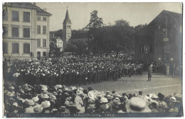 SUISSE - FEST WADENSWIL 1908 - CARTE PHOTO - Autres & Non Classés