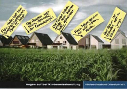 *Lot De 2 CPM Pub Allemande  - Association De Protection De L'enfance DÜSSELDORF (Allemagne) - Werbepostkarten