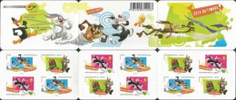 France 2009 Stamp Fest Loony Cartoon 12 Stamps In Booklet MNH - Commemoratives