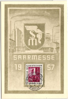 Saarland 400 Auf Postkarte Maximumkarte Mit ESt #NG547 - Andere & Zonder Classificatie