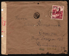 Generalgouvernement 45 Auf Brief Als Seltene Auslandsfrankatur #NG593 - Ocupación 1938 – 45