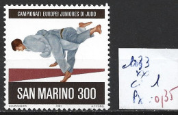 SAINT-MARIN 1033 ** Côte 1 € - Unused Stamps