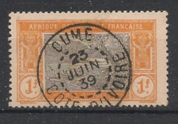 COTE D'IVOIRE - 1913-17 - N°YT. 55 - Lagune Ebrié 1f Orange Et Noir - Oblitéré / Used - Usados