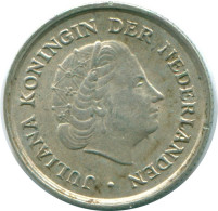 1/10 GULDEN 1966 ANTILLAS NEERLANDESAS PLATA Colonial Moneda #NL12887.3.E.A - Antille Olandesi