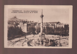 CPA - 13 - Marseille - La Place Castellane - Fontaine Cantini Et N.-D. De La Garde - Non Circulée - Castellane, Prado, Menpenti, Rouet