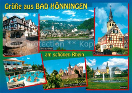 73239045 Bad Hoenningen Pfarrkirche Hauptstrasse Schloss Arenfels Bad Hoenningen - Bad Hönningen