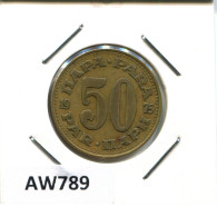 50 PARA 1975 YUGOSLAVIA Coin #AW789.U.A - Yougoslavie