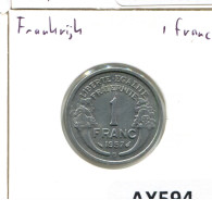 1 FRANC 1957 B FRANCE Coin #AX594.U.A - 1 Franc