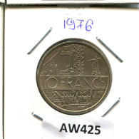 1 FRANC 1976 FRANCIA FRANCE Moneda #AW425.E.A - 1 Franc