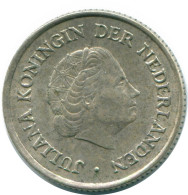 1/4 GULDEN 1954 ANTILLAS NEERLANDESAS PLATA Colonial Moneda #NL10874.4.E.A - Antille Olandesi