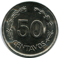 50 CENTAVOS 1979 ECUADOR Münze #AZ167.D.A - Ecuador