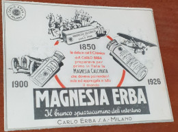 Pubblicità Magnesia Erba (1929) - Werbung