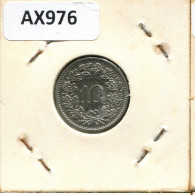 10 RAPPEN 1982 SUIZA SWITZERLAND Moneda #AX976.3.E.A - Sonstige & Ohne Zuordnung