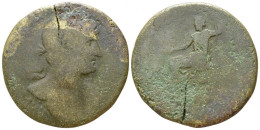 HADRIAN SESTERTIUS CAESAR 23.36g/33mm Roman Moneda #ANT1021.19.E.A - The Anthonines (96 AD To 192 AD)